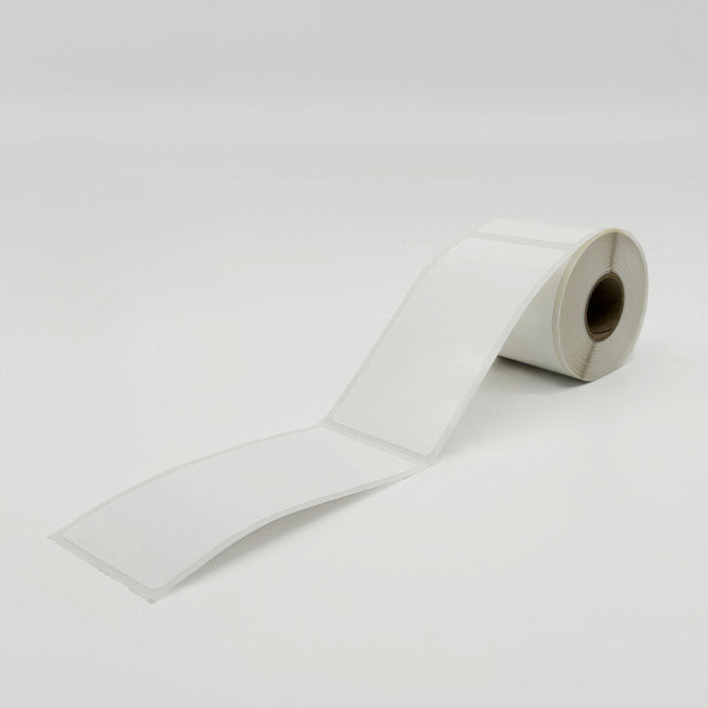 CJ80 White Labels <br> 50x100mm - 200/roll