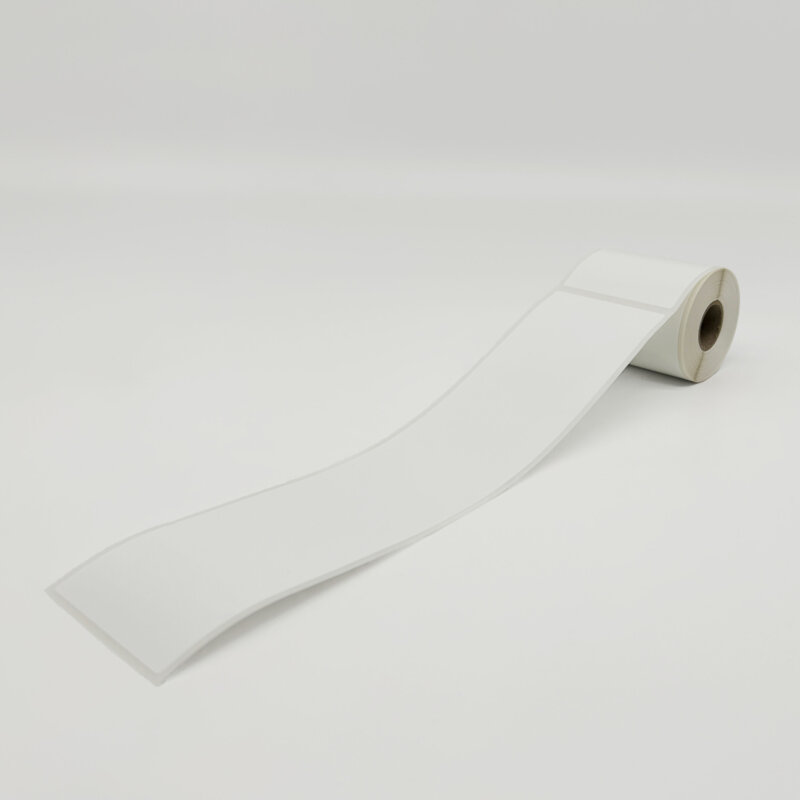 CJ80 White Labels <br> 70x300mm - 75/roll