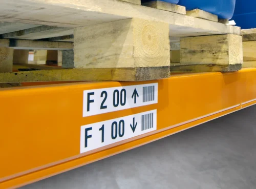 Warehouse Racking Label