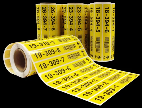 Die Cuts Roll Labels