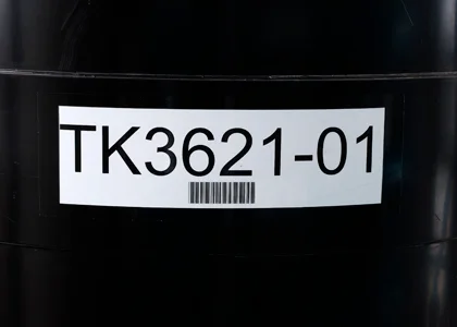 Asset Barcode Labels