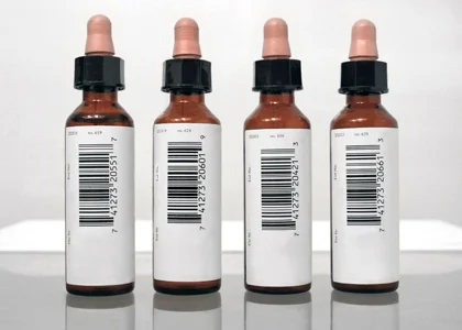 Barcode sample labelling product