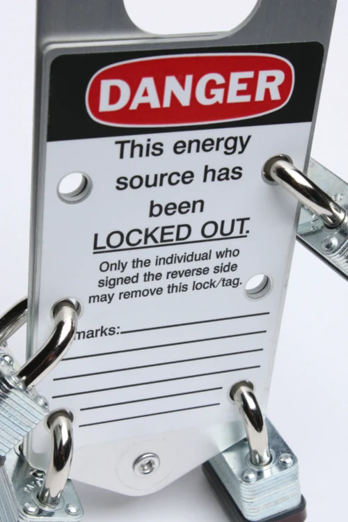 Locked Out label