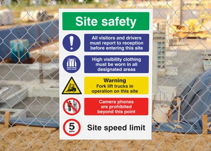 Site Safety Sign