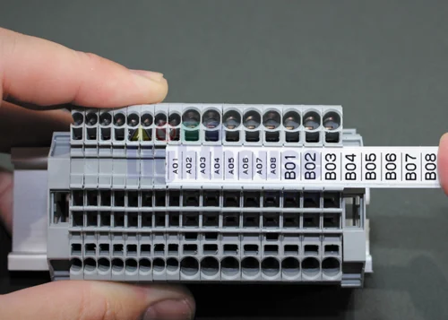 terminal block slide plate